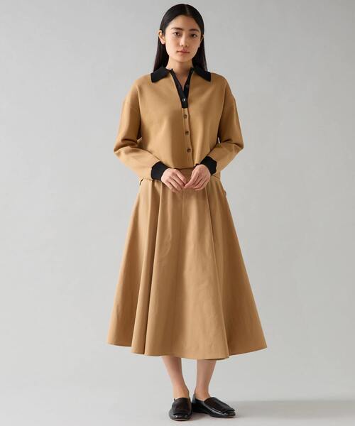 Tiara（ティアラ）の「サーキュラーフレアスカート（スカート・レディース・ネイビー/ブルー・3）」の4枚目の写真