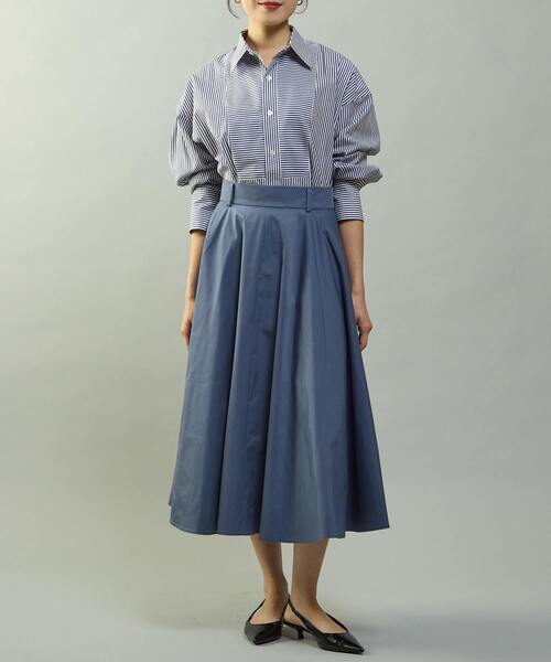 Tiara（ティアラ）の「サーキュラーフレアスカート（スカート・レディース・ネイビー/ブルー・3）」の13枚目の写真