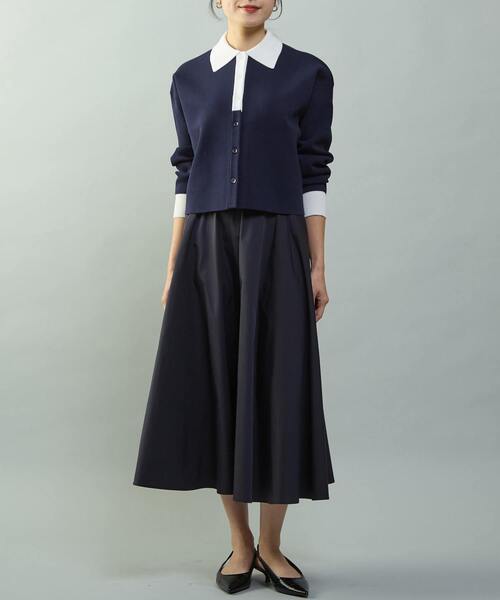 Tiara（ティアラ）の「サーキュラーフレアスカート（スカート・レディース・ネイビー/ブルー・3）」の17枚目の写真