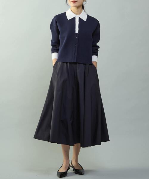 Tiara（ティアラ）の「サーキュラーフレアスカート（スカート・レディース・ネイビー/ブルー・3）」の18枚目の写真