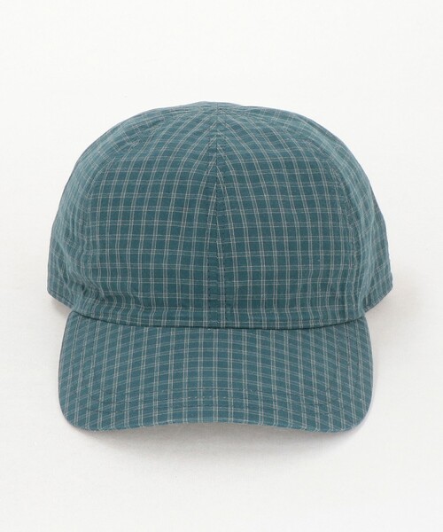 Steven Alan（スティーブンアラン）の「＜Steven Alan＞ ポプリン グラフチェック キャップ（キャップ・メンズ・ライトグレー/コバルトブルー・FREE）」の3枚目の写真