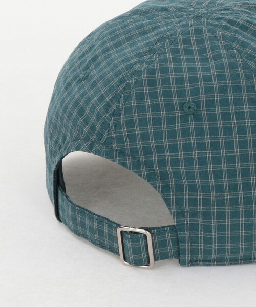 Steven Alan（スティーブンアラン）の「＜Steven Alan＞ ポプリン グラフチェック キャップ（キャップ・メンズ・ライトグレー/コバルトブルー・FREE）」の8枚目の写真