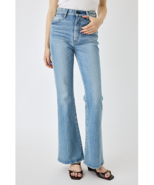 シリーズ累計24万本販売】MVS L/BLU FLARE(L)（デニムパンツ）｜MOUSSY