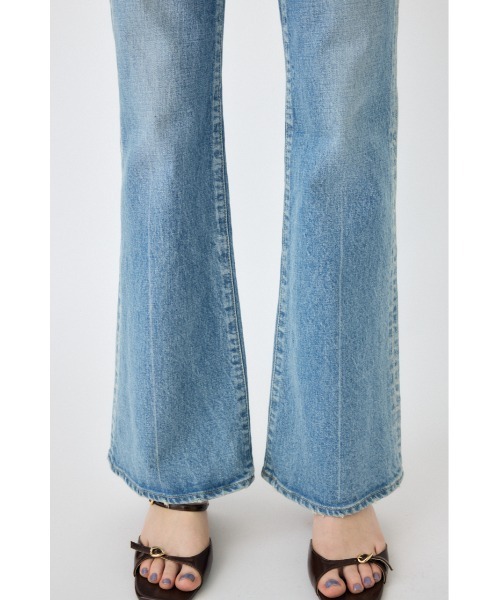 シリーズ累計24万本販売】MVS L/BLU FLARE(L)（デニムパンツ）｜MOUSSY