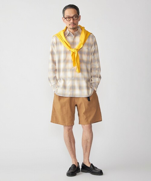 Gramicci(グラミチ)の「【SHIPS別注】Gramicci: コットンリネン ショーツ(その他パンツ・メンズ・ネイビー/オフホワイト/ダークグレー/ブラウン・X-LARGE/LARGE/MEDIUM/SMALL)」の22枚目の写真