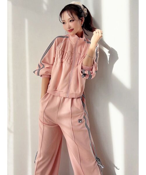 FILA(フィラ)の「【FILA】シャーリングポイントジャージ(その他アウター・レディース・ピンク/ブルー・FREE)」の11枚目の写真