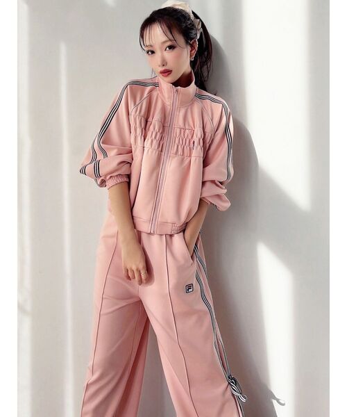 FILA(フィラ)の「【FILA】シャーリングポイントジャージ(その他アウター・レディース・ピンク/ブルー・FREE)」の12枚目の写真