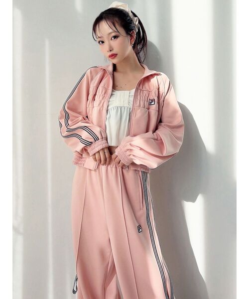 FILA(フィラ)の「【FILA】シャーリングポイントジャージ(その他アウター・レディース・ピンク/ブルー・FREE)」の13枚目の写真