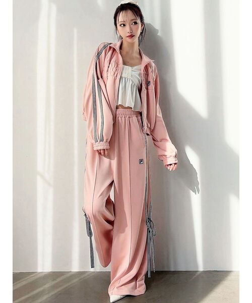 FILA(フィラ)の「【FILA】シャーリングポイントジャージ(その他アウター・レディース・ピンク/ブルー・FREE)」の15枚目の写真