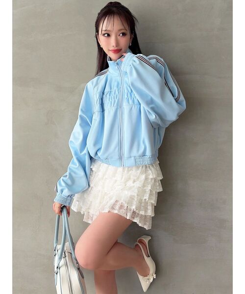 FILA(フィラ)の「【FILA】シャーリングポイントジャージ(その他アウター・レディース・ピンク/ブルー・FREE)」の22枚目の写真