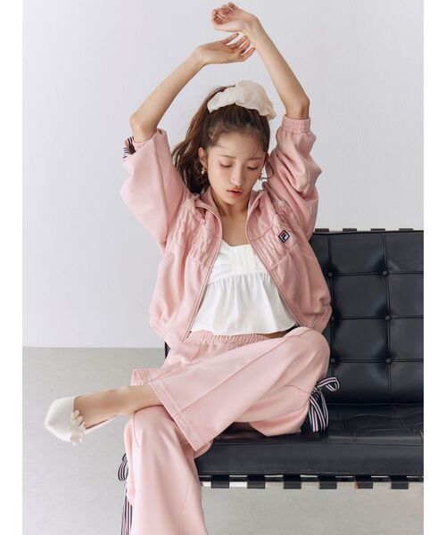 FILA(フィラ)の「【FILA】シャーリングポイントジャージ(その他アウター・レディース・ピンク/ブルー・FREE)」の20枚目の写真