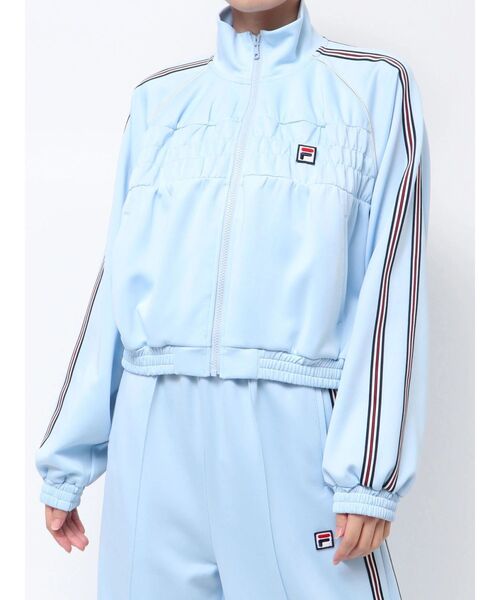 FILA(フィラ)の「【FILA】シャーリングポイントジャージ(その他アウター・レディース・ピンク/ブルー・FREE)」の5枚目の写真