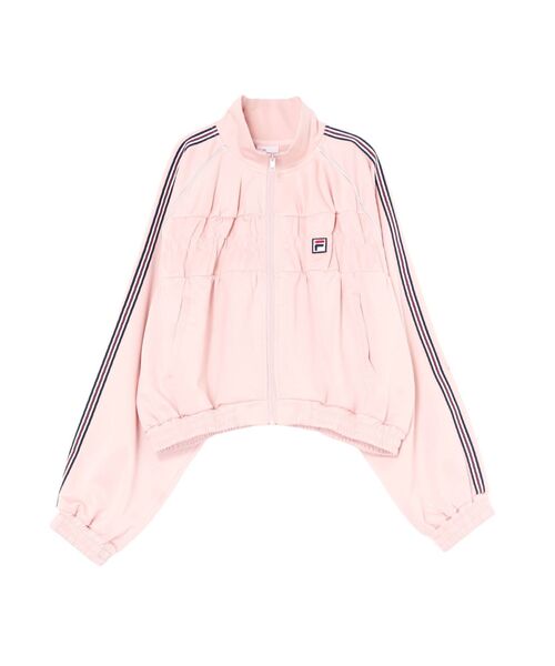 FILA(フィラ)の「【FILA】シャーリングポイントジャージ(その他アウター・レディース・ピンク/ブルー・FREE)」の4枚目の写真