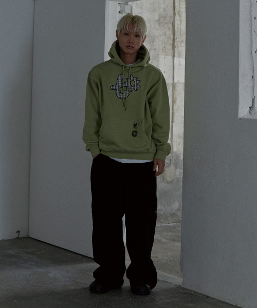 TONY LAWRENCE(トニーローレンス)の「ウォッシュドダブルニーパンツブラック(その他パンツ・レディース・その他・LARGE/MEDIUM/SMALL)」の2枚目の写真