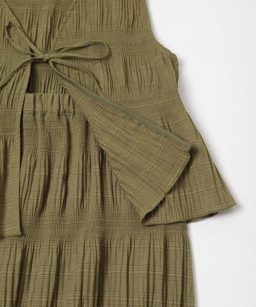 KBF（ケイビーエフ）の「マジョリカプリーツベストSETスカート（セットアップ・レディース・カーキ/ブラック/ブラウン・ONE）」の11枚目の写真