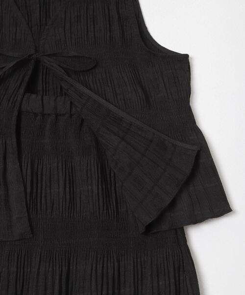 KBF（ケイビーエフ）の「マジョリカプリーツベストSETスカート（セットアップ・レディース・カーキ/ブラック/ブラウン・ONE）」の20枚目の写真