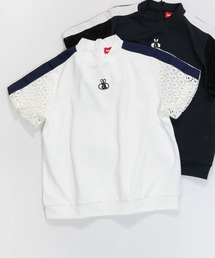 archivio（アルチビオ）の「<LADIES>レース袖切替プルオーバー（Tシャツ/カットソー）」