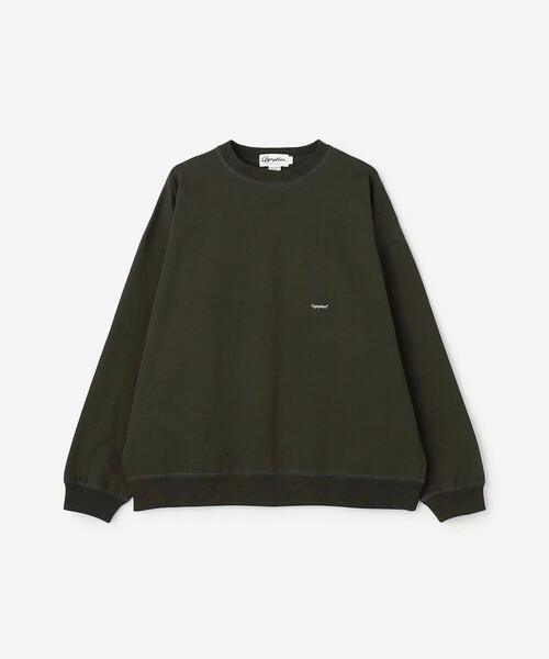 GYMPHLEX（ジムフレックス）の「Gymphlex | クルーネック 長袖Tシャツ MEN（Tシャツ/カットソー・メンズ・オフホワイト/ブルー系その他/グリーン/チャコール・M/L）」の3枚目の写真