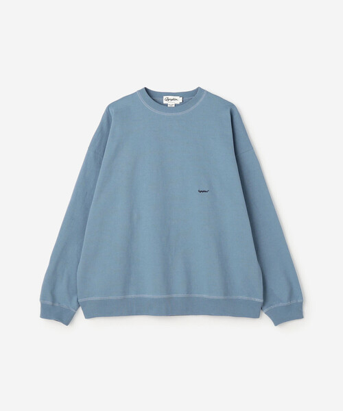 GYMPHLEX（ジムフレックス）の「Gymphlex | クルーネック 長袖Tシャツ MEN（Tシャツ/カットソー・メンズ・オフホワイト/ブルー系その他/グリーン/チャコール・M/L）」の5枚目の写真