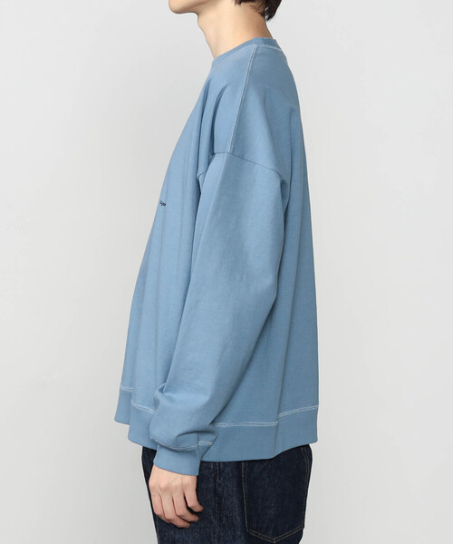 GYMPHLEX(ジムフレックス)の「Gymphlex | クルーネック 長袖Tシャツ MEN(Tシャツ/カットソー・メンズ・ブルー系その他/チャコール/オフホワイト/グリーン・M/L)」の12枚目の写真