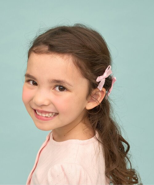 Lycee mine（リセマイン）の「ちびヘアクリップ(6コセット)（バレッタ/ヘアクリップ・キッズ・ラベンダー/サックスブルー/ミント/クリーム/ライトピンク/アイボリー・F）」の18枚目の写真