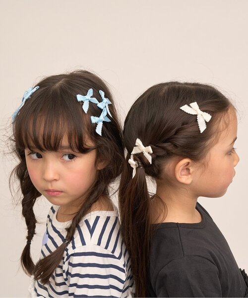 Lycee mine(リセマイン)の「ちびヘアクリップ(6コセット)【子供服】【キッズ】【女の子】(バレッタ/ヘアクリップ・キッズ・ラベンダー/サックスブルー/ミント/クリーム/ライトピンク/アイボリー・F)」の13枚目の写真