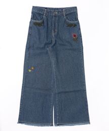 チャイハネ | 【チャイハネ】デニム刺繍MEN'Sパンツ(デニムパンツ)