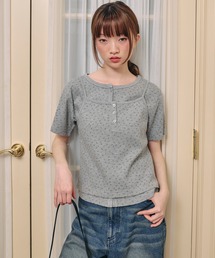 Unblend（アンブレンド）の「【Unblend】2セット ワッフル アソート ヘンリーネックキャミソール コンパクトカーディガン（カーディガン/ボレロ）」