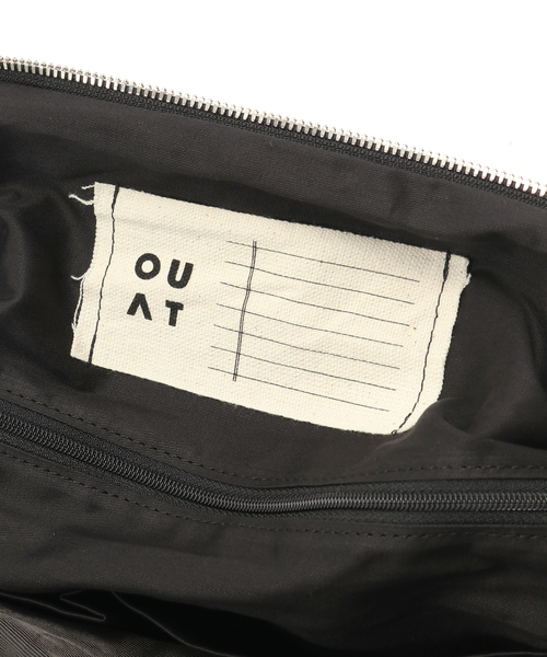 OUAT(オーユーエーティー)の「OUAT(オーユーエーティー) OFFICE BAG(クラッチバッグ・メンズ・ライトグレー/チャコールグレー/カーキ/ブラック・FREE)」の9枚目の写真