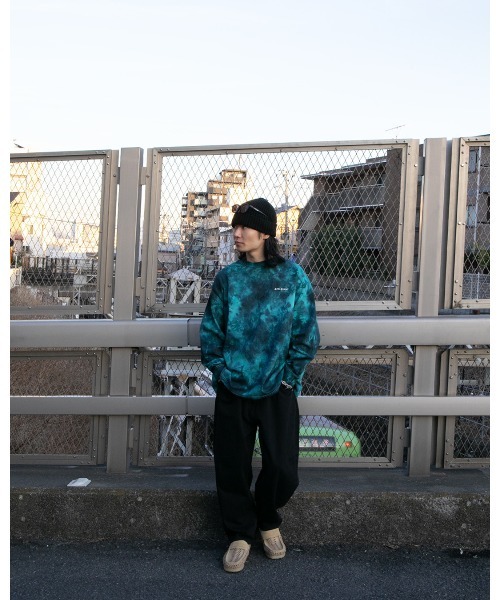 APPLEBUM(アップルバム)の「“Tiedye Freak” L/S T-shirt(Tシャツ/カットソー・メンズ・グリーン・MEDIUM/LARGE/X-LARGE/XX-LARGE)」の3枚目の写真