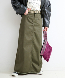 B.C STOCK | 【WEB限定】ウォッシャブル / PLCチノトラペーズスカート(スカート)