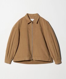 VACHEMENT | <VACHEMENT>レザーライク ジップ ブルゾン(ブルゾン)