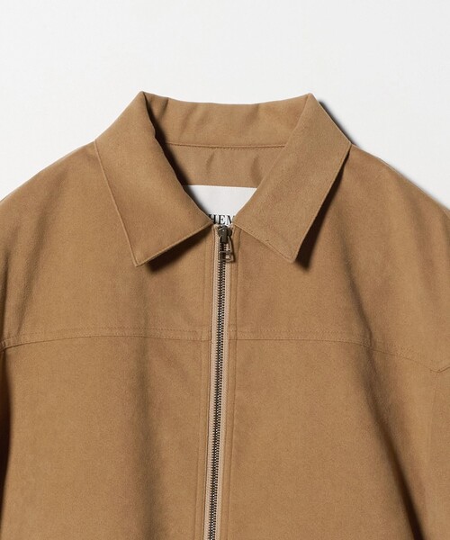 VACHEMENT（ヴァシュモン）の「＜VACHEMENT＞レザーライク ジップ ブルゾン（ブルゾン・レディース・ベージュ・FREE）」の3枚目の写真