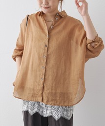 PUAL CE CIN | ラミーオーバーシャツブラウス(シャツ/ブラウス)