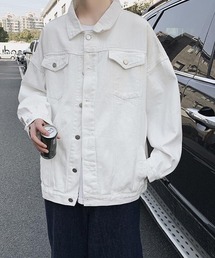KELVIN（ケルヴァン）の「Basic Oversized Denim Jacket ベーシック オーバーサイズ デニムジャケット（デニムジャケット）」