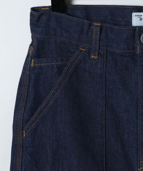 eL（エル）の「【eL】Denim Painter Pants/645132（デニムパンツ・レディース・ネイビー/ブルー・SMALL/MEDIUM）」の14枚目の写真