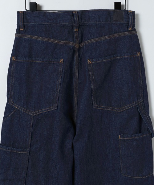 eL（エル）の「【eL】Denim Painter Pants/645132（デニムパンツ・レディース・ネイビー/ブルー・SMALL/MEDIUM）」の16枚目の写真