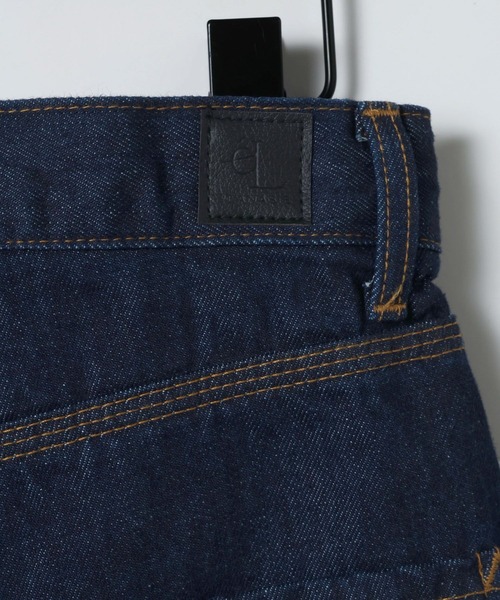 eL（エル）の「【eL】Denim Painter Pants/645132（デニムパンツ・レディース・ネイビー/ブルー・SMALL/MEDIUM）」の18枚目の写真