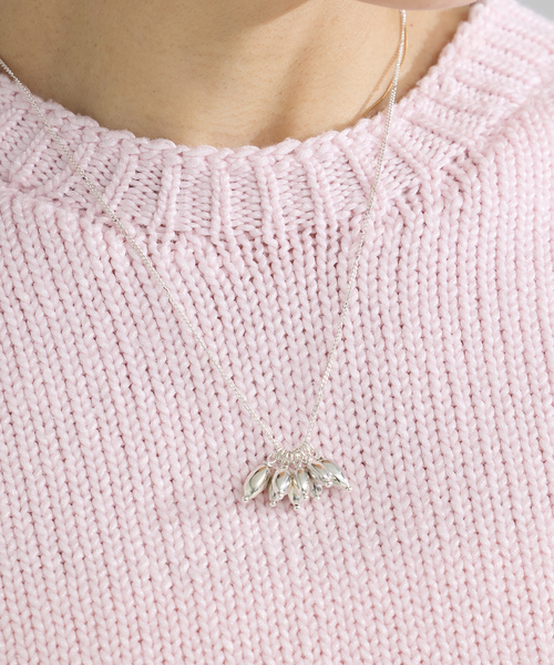 IENA（イエナ）の「quip queint/クィップ クエイント germe hang necklace ネックレス QU246（ネックレス・レディース・シルバー・FREE）」の2枚目の写真