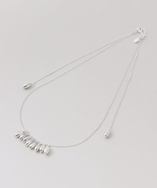 IENA（イエナ）の「quip queint/クィップ クエイント germe hang necklace ネックレス QU246（ネックレス・レディース・シルバー・FREE）」の9枚目の写真