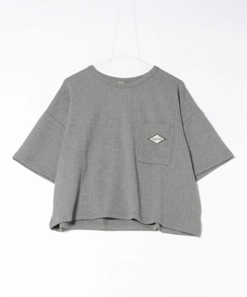 Kahiko（カヒコ）の「【Kahiko】SURF＆Palms ハエナTシャツ（Tシャツ/カットソー・レディース・ホワイト/ブルー/グレー/ベージュ・FREE）」の2枚目の写真