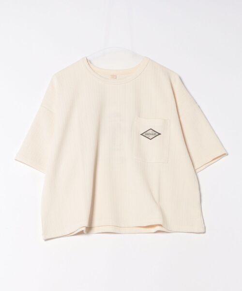 Kahiko（カヒコ）の「【Kahiko】SURF＆Palms ハエナTシャツ（Tシャツ/カットソー・レディース・ホワイト/ブルー/グレー/ベージュ・FREE）」の10枚目の写真