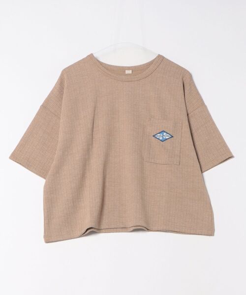 Kahiko（カヒコ）の「【Kahiko】SURF＆Palms ハエナTシャツ（Tシャツ/カットソー・レディース・ホワイト/ブルー/グレー/ベージュ・FREE）」の11枚目の写真