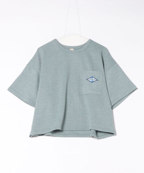 Kahiko（カヒコ）の「【Kahiko】SURF＆Palms ハエナTシャツ（Tシャツ/カットソー・レディース・ホワイト/ブルー/グレー/ベージュ・FREE）」の12枚目の写真