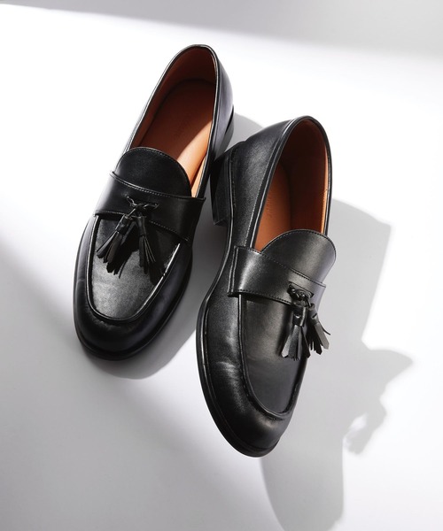 RAGEBLUE（レイジブルー）の「Synthetic Leather Classic Loafer/クラシックローファー（ローファー・メンズ・ベージュ/ブラック・MEDIUM/LARGE）」の2枚目の写真