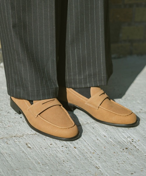 RAGEBLUE（レイジブルー）の「Synthetic Leather Classic Loafer/クラシックローファー（ローファー・メンズ・ベージュ/ブラック・MEDIUM/LARGE）」の4枚目の写真