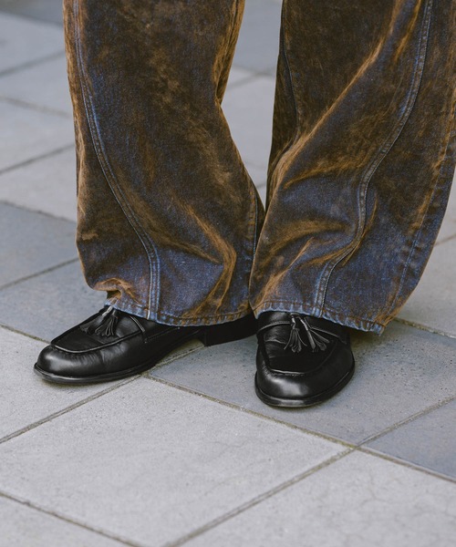 RAGEBLUE(レイジブルー)の「Synthetic Leather Classic Loafer/クラシックローファー(ローファー・メンズ・ベージュ/ブラック/ブラック系その他・MEDIUM/LARGE)」の12枚目の写真