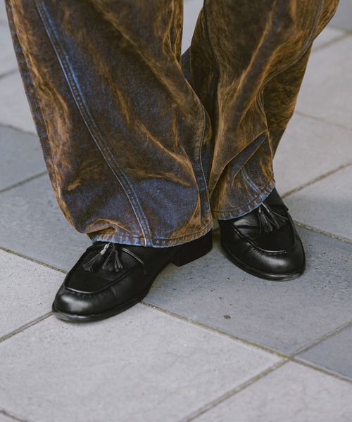 RAGEBLUE(レイジブルー)の「Synthetic Leather Classic Loafer/クラシックローファー(ローファー・メンズ・ベージュ/ブラック/ブラック系その他・MEDIUM/LARGE)」の11枚目の写真