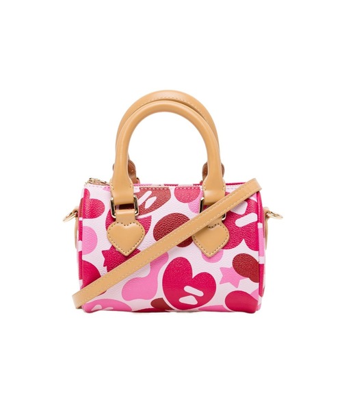 A BATHING APE(アベイシングエイプ)の「CAMO MINI BAG HANDBAG #2(ハンドバッグ・レディース・ピンク/ブルー/マルチ・FREE)」の3枚目の写真