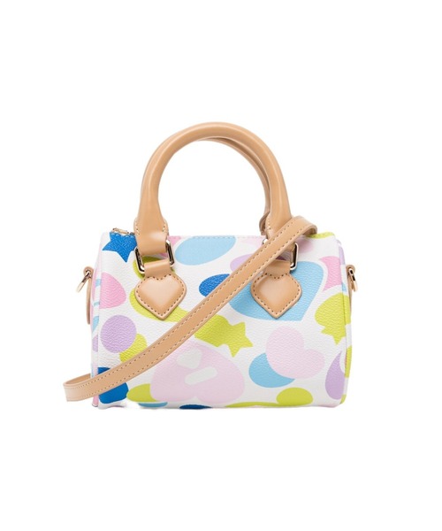 A BATHING APE(アベイシングエイプ)の「CAMO MINI BAG HANDBAG #2(ハンドバッグ・レディース・ピンク/ブルー/マルチ・FREE)」の1枚目の写真